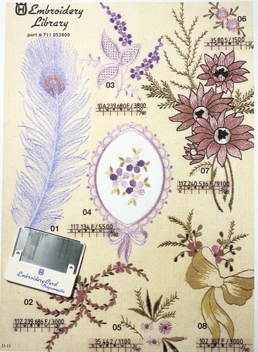 Carta disegni ricamo fiori